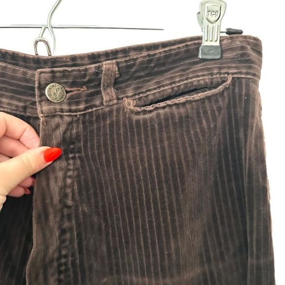 DANIEL LAURENT Vintage Brown Corduroy‎ Pants Sz 44 (MEDIUM) - Picture 4 of 5